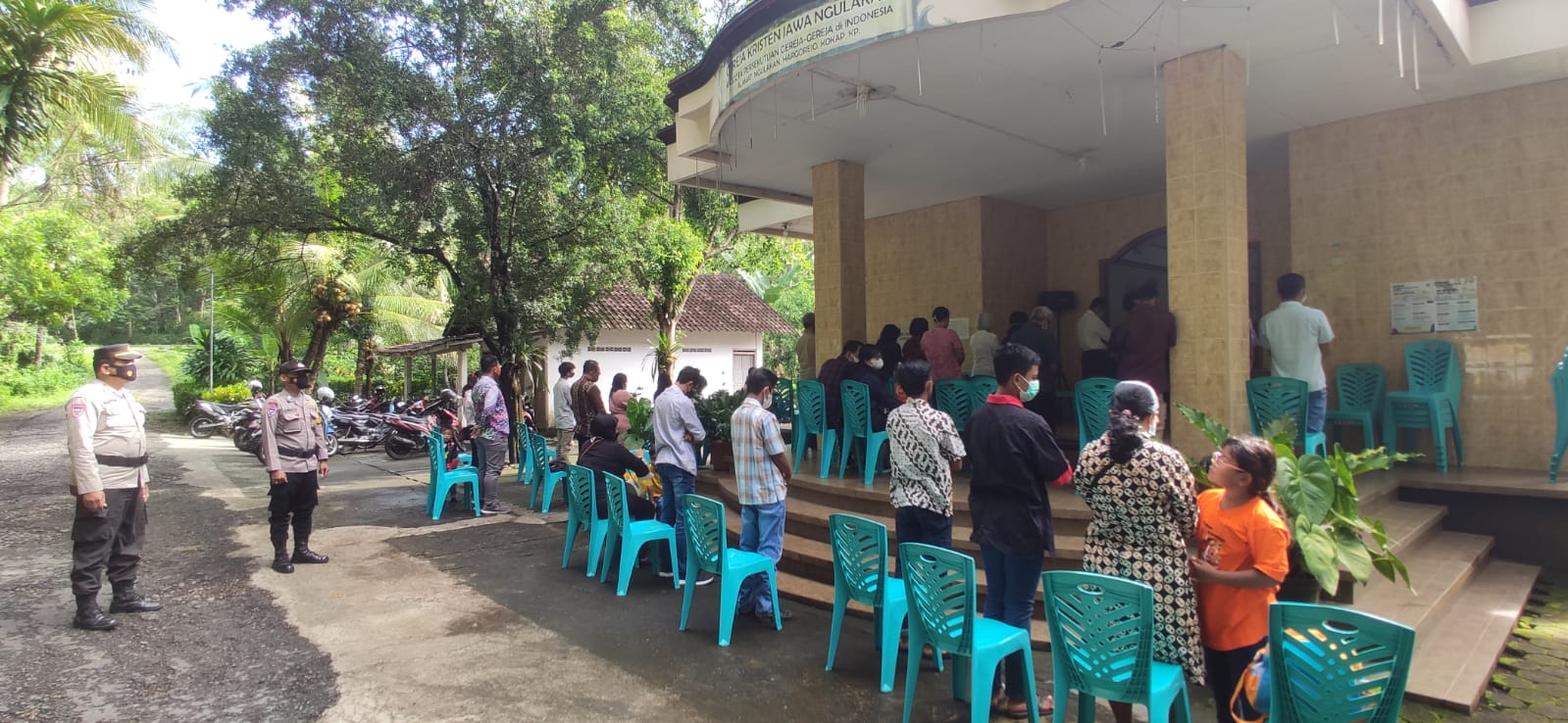 PAM Ibadah Gereja